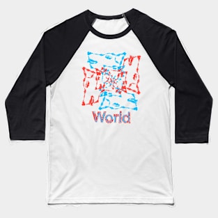 wolf of the world Baseball T-Shirt